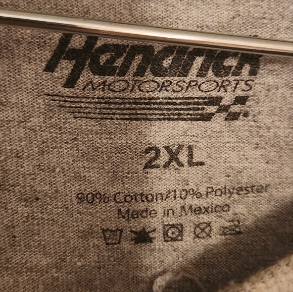 Men's, XXL, #9 Chase Elliott, short sleeve, gray T-Shirt, pre-owned, NASCAR - Picture 6 of 10